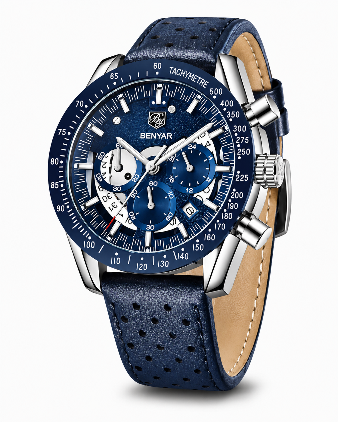 BENYAR  BY-5120 – Montre Homme Chronographe Élégance & Performance